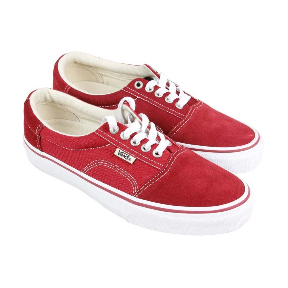 vans rowley solo biking red